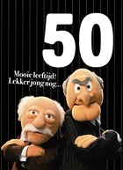 Muppets verjaardagskaart Statler en Waldorf